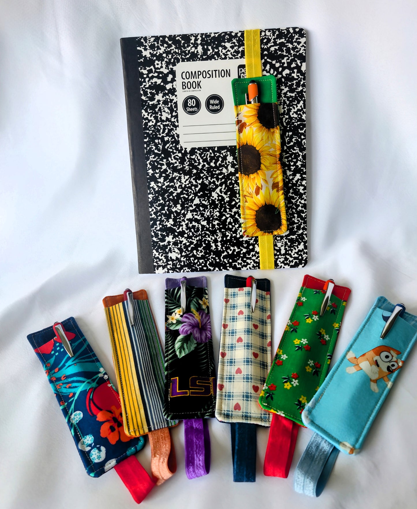 PEN HOLDER WITH ELASTIC BAND