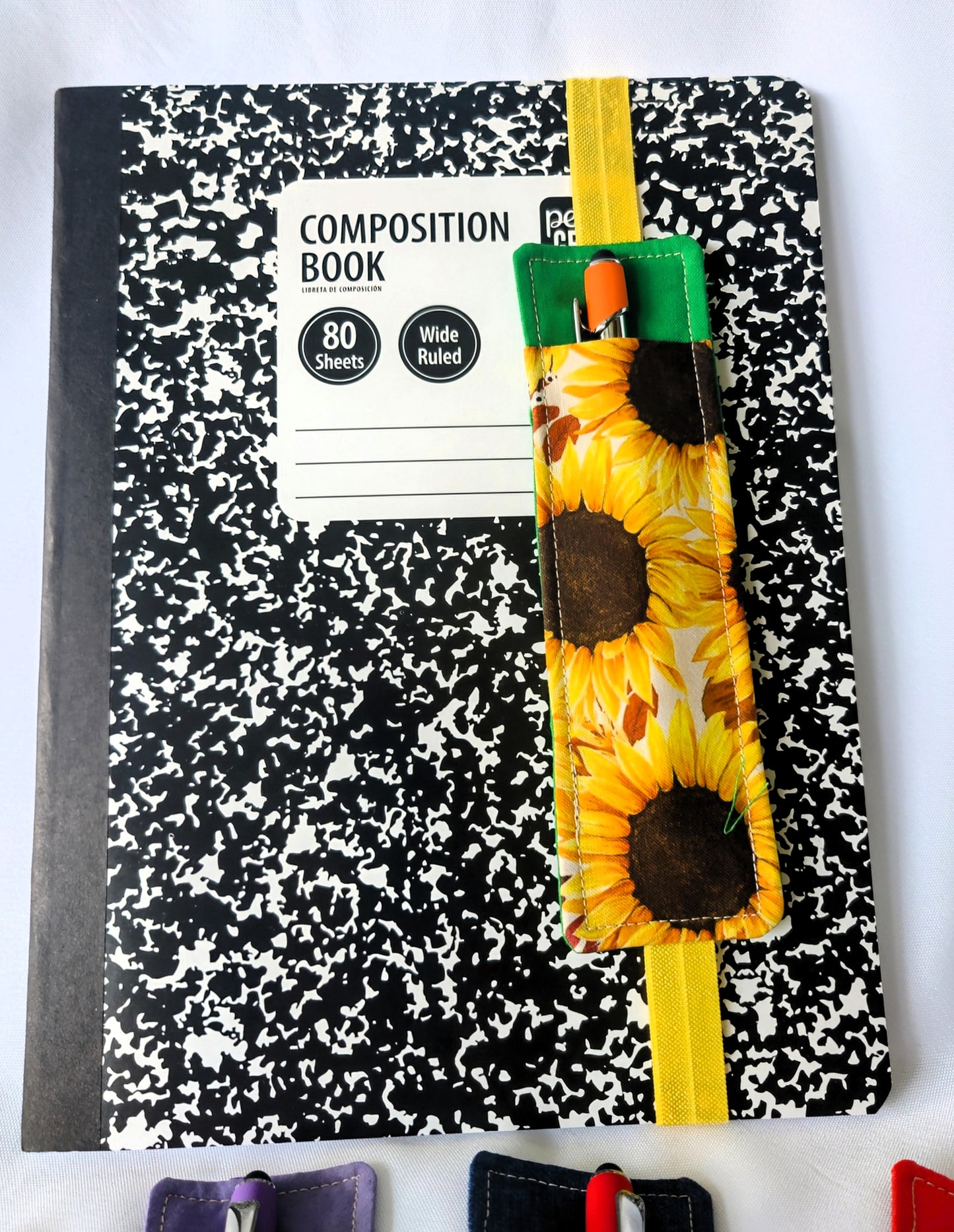 PEN HOLDER WITH ELASTIC BAND